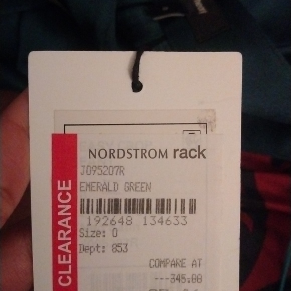 Theory Neo Satin Easy Cropped Pant *runs big* - Picture 3 of 3